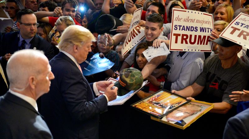 President Trump’s approval rating rises to 57 percent