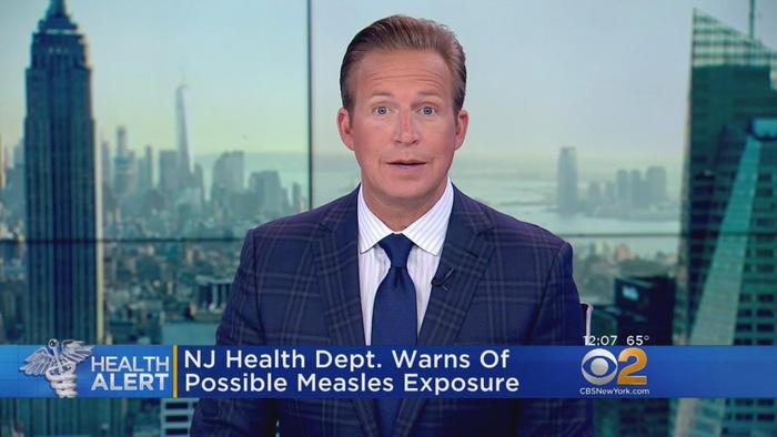 Officials Warn Of Measels Exposure In New Jersey