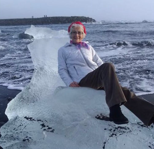 Grandma Peacefully Drifts Off Out To Sea On An Iceberg After Deciding To Take Pics On It