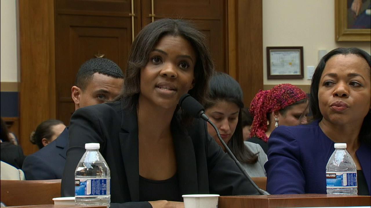 Candace Owens explodes at Ted Lieu mid-hearing after he plays short clip of her Hitler comments | Fox News