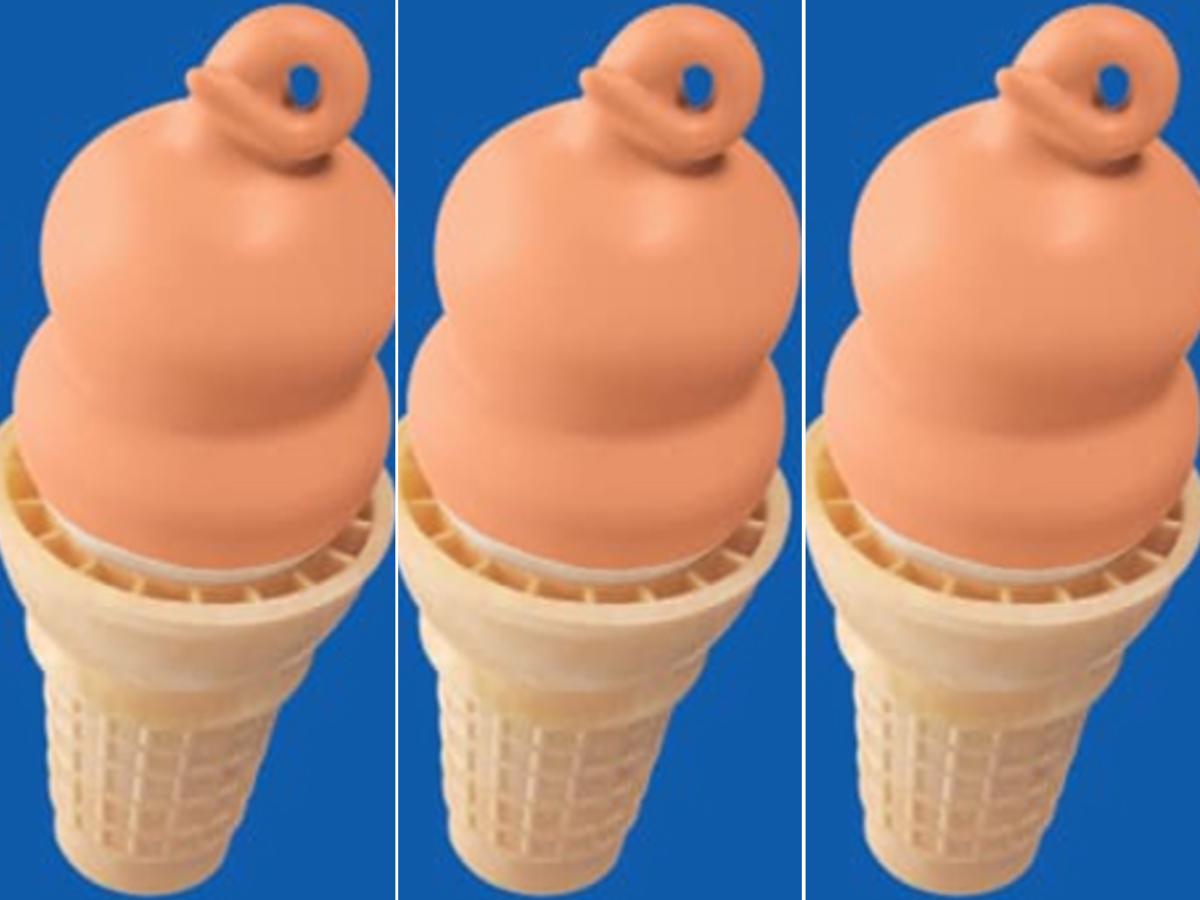 Dairy Queen Is Selling a Dreamsicle Dipped Cone