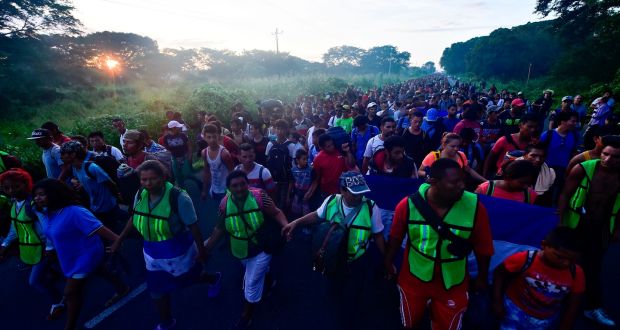 103,492 immigrants in March keep Marching In