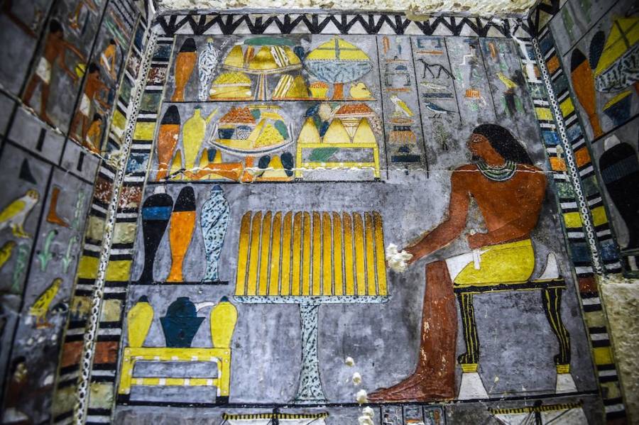 Archeologists Uncover 4,000-Year-Old Tomb In Egypt And It Looks Like It’s Been Just Painted