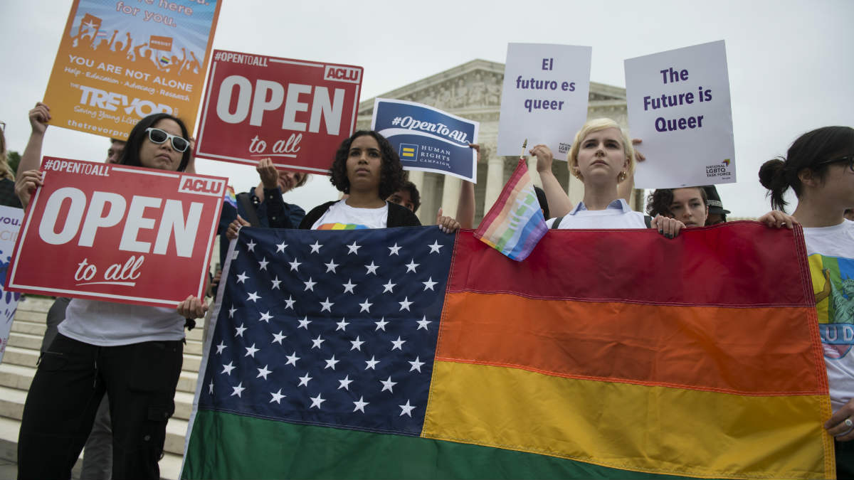 Is LGBT status a protected class?  How about aged, unborn babies, do they really care?