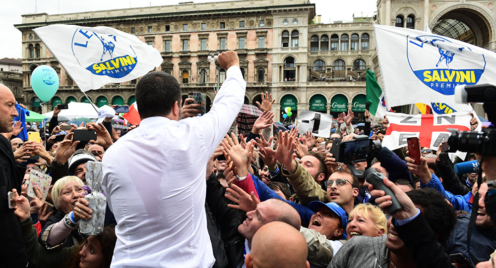 Salvini wins majority and says a ‘NEW Europe is born’