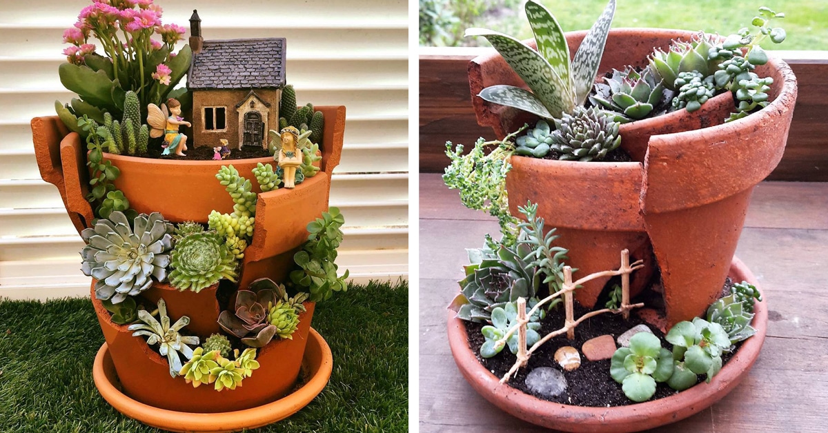 How to Create Your Own “Fairy Gardens” to Add a Little Magic to Your Home