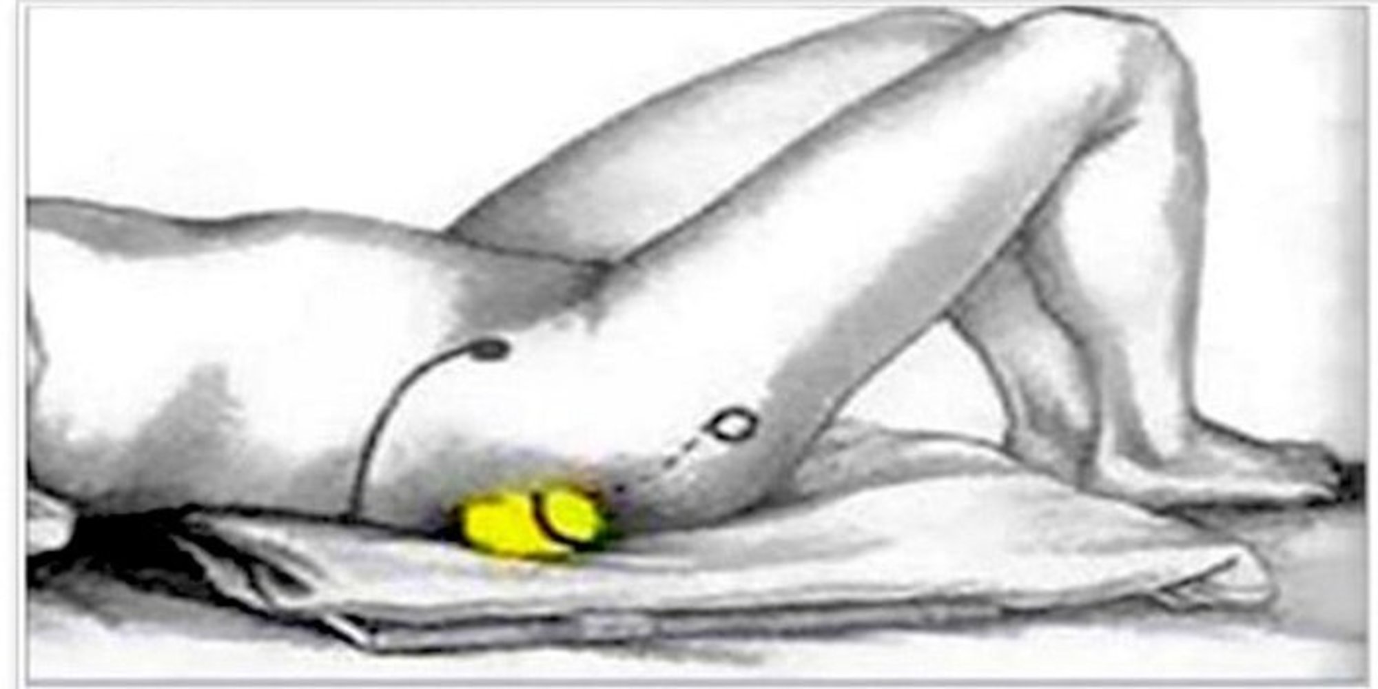 How To Relieve Sciatic Nerve Pain And Back Pain With Just a Tennis Ball