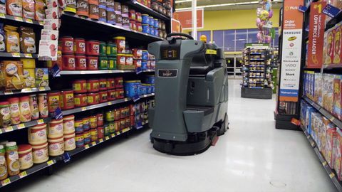 Walmart turns to robots, it’s the human workers who feel like machines