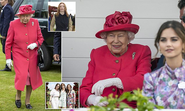 The Queen makes an appearance at the Cartier Polo Cup final in Windsor  