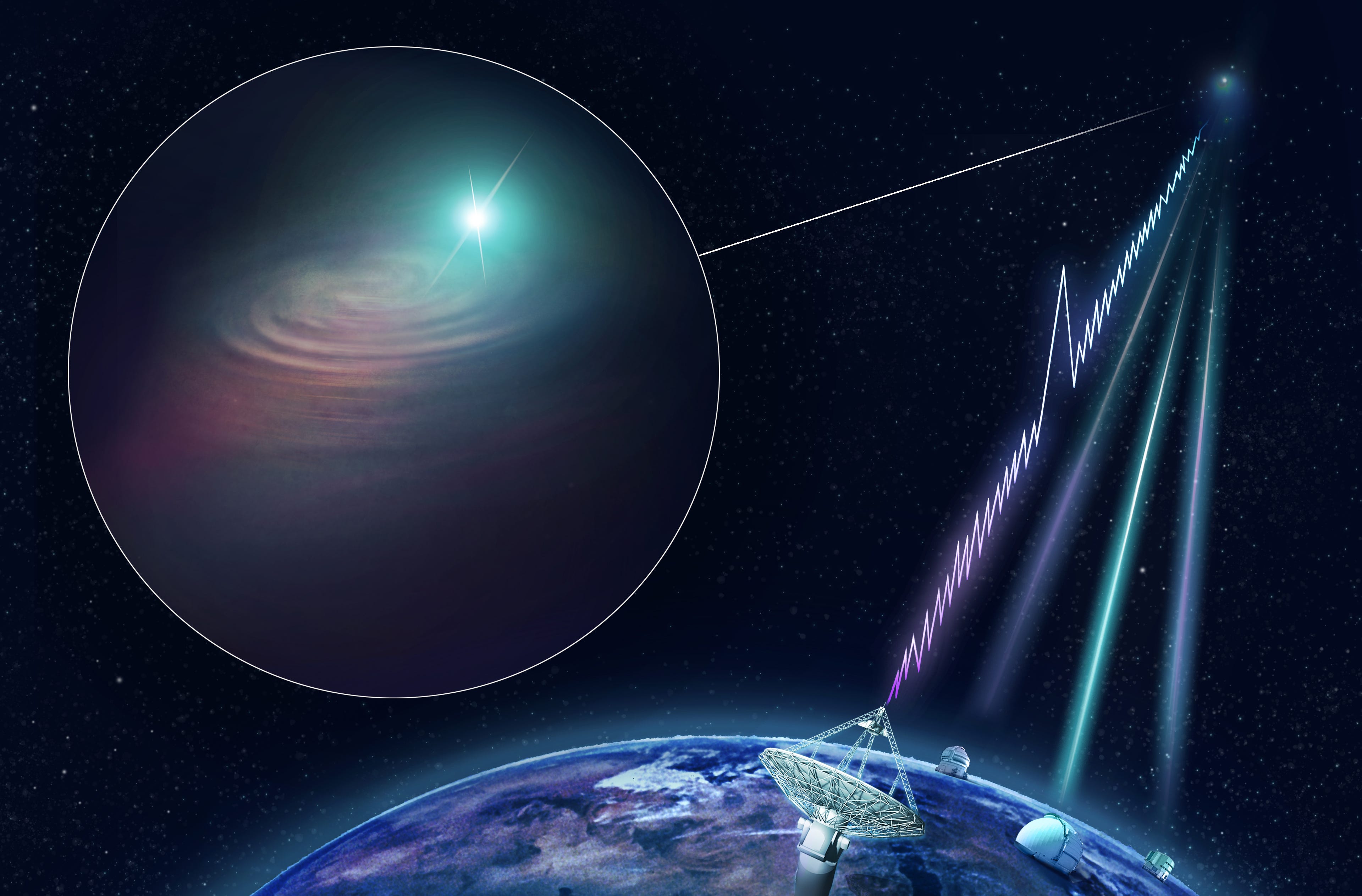 Fast radio burst: Weird signal originated in distant galaxy