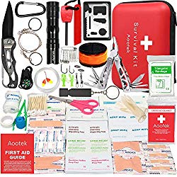 Emergency Kit earthquake survival kit Trauma Bag for Car Home Work Office Boat Camping Hiking Travel or Adventures