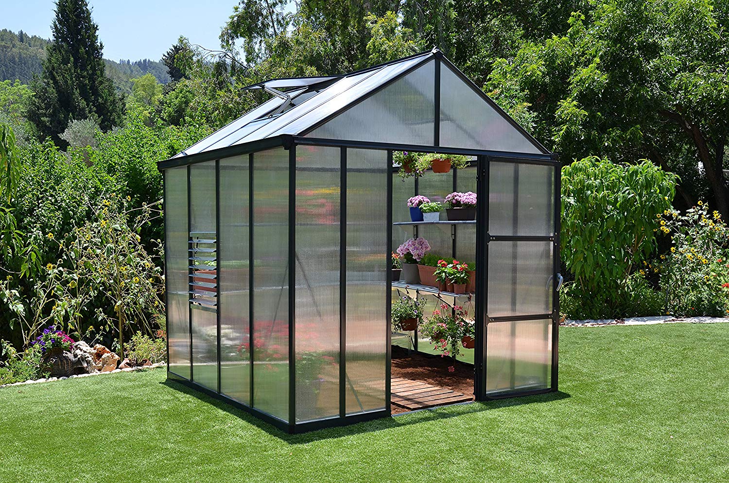 The Glory premium class greenhouse is the right answer for the gardening prepper