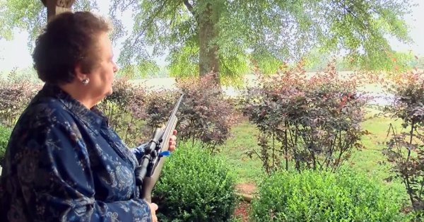 Grandmother, 75, Holds Car Theft Suspect At Gunpoint Until Deputies Arrive