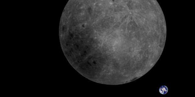 Chinese Chang’e-4 Satellite Nabs Stunning Moon-Earth Shot