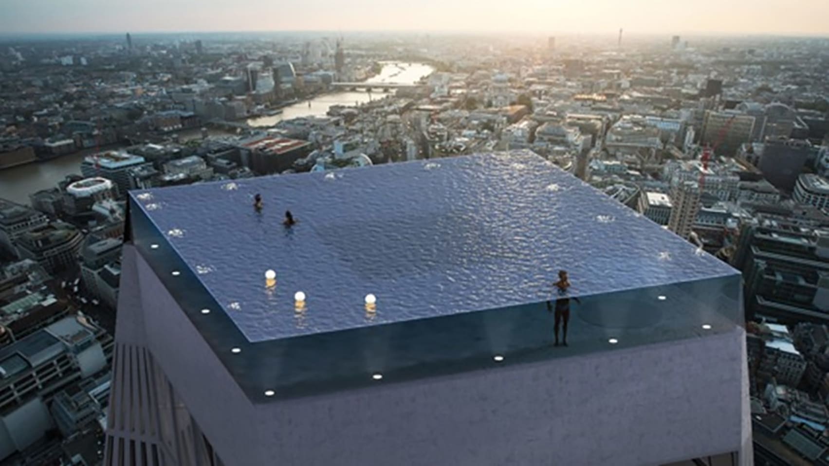 London to get ‘world’s first’ infinity pool with 360-degree views