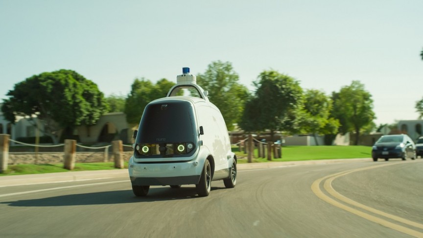 A Pizza Delivering Robot Is on Its Way