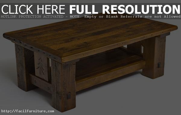 Barn Wood Coffee Table | Facil Furniture