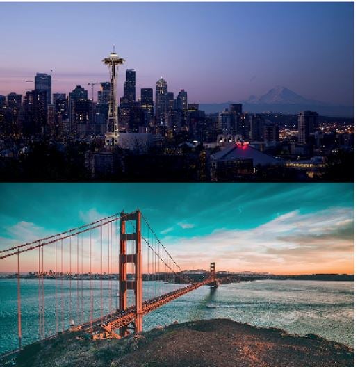 Visualizing A 2º C Increase In Temperature In Major World Cities & Melting Of Thwaites Glacier In Antarctica.