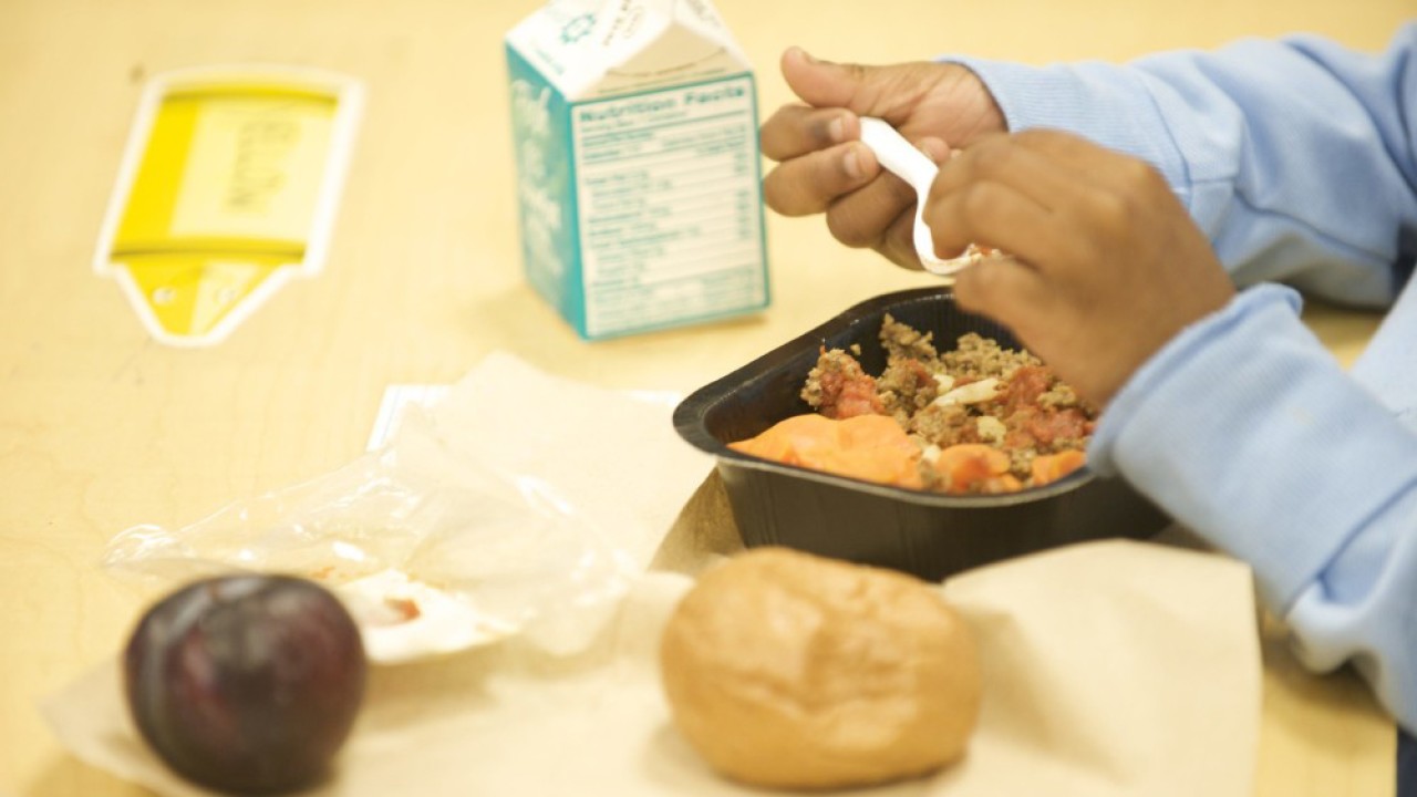 You pay your taxes and all kids should have free lunches!  What is the problem?