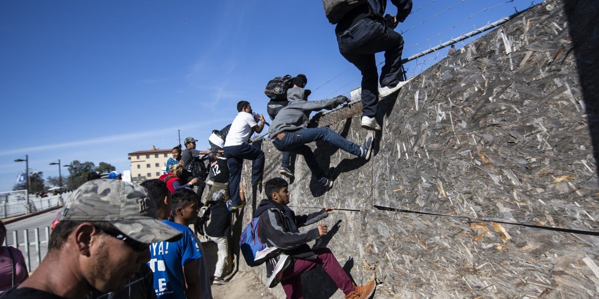 Large group of migrants storm border, assault CBP agents leaving several reportedly injured